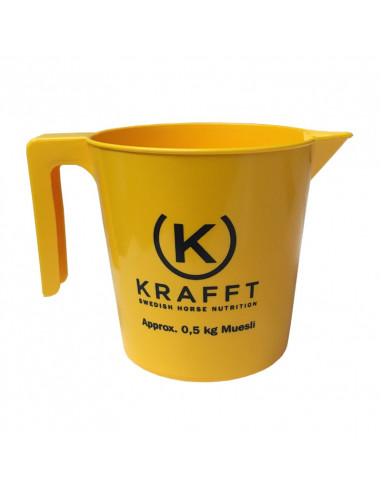 KRAFFT Foderskopa 0,5kg musli/0,75pellet KRAFFT Foderskopa 0,5kg musli/0,75pellet