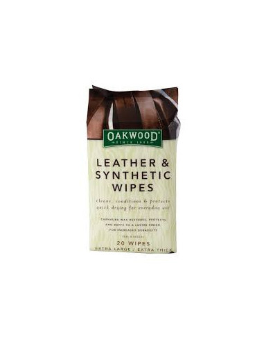 Weaver Oakwood Leather Wipes 20 Weaver Oakwood Leather Wipes 20
