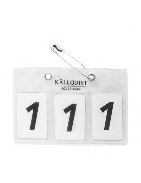 Källquist Nummerlapp Vit