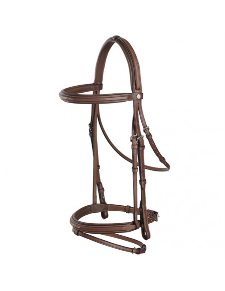 Renaissance Träns med kombinerad nosgrimma