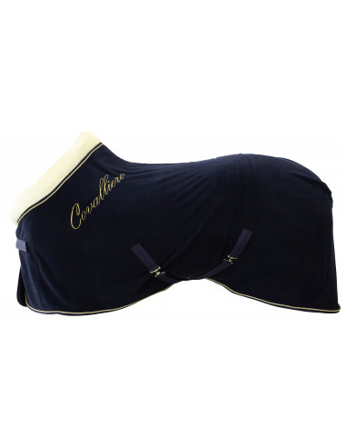 Covalliero Fleecetäcke med teddykrage