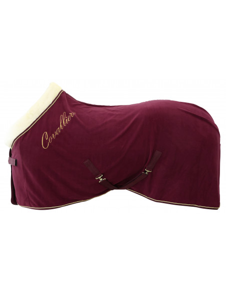 Covalliero Fleecetäcke med teddykrage