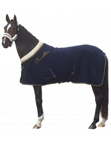 Covalliero Fleecetäcke med teddykrage