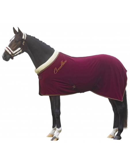 Covalliero Fleecetäcke med teddykrage