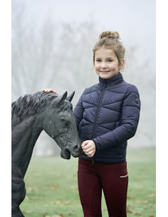 Covalliero Quilted Jacket Jr W2