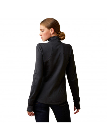 Ariat Women Gridwork 1/4 ZIP Baselayer