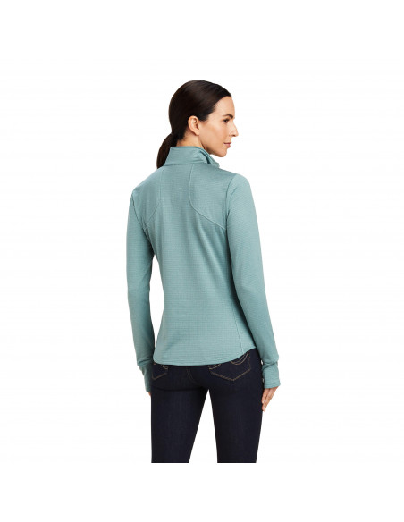 Ariat Women Gridwork 1/4 ZIP Baselayer