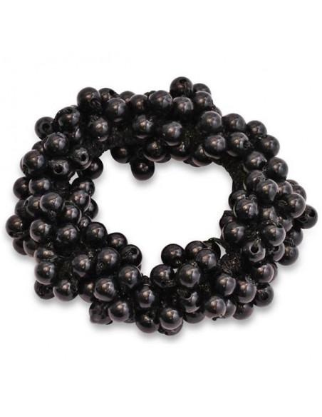SD Design Pearl Collection scrunchie svart