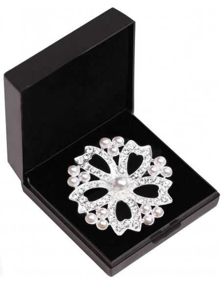 SD Design Classic Stock pin Cream Pearl