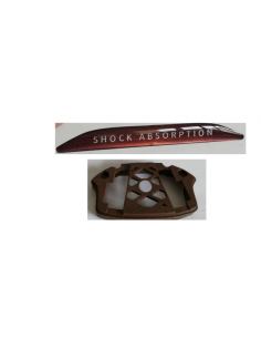 Freejump Kit air cushion soles Choco 1par