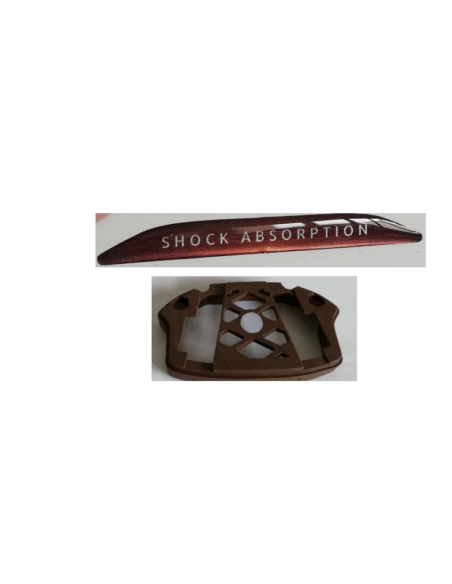 Freejump Kit air cushion soles Choco 1par