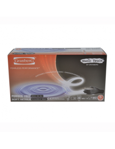 Nitrilhandske Soft Svart M 100/fp