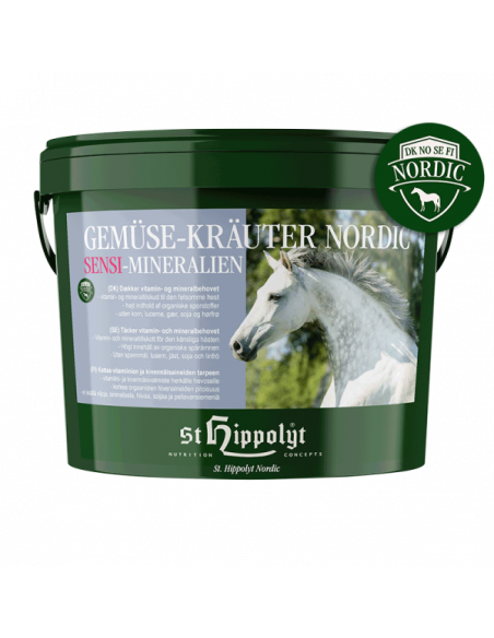 St Hippolyt Gemüse- Kräuter-SENSI-Mineral Nordic 10kg