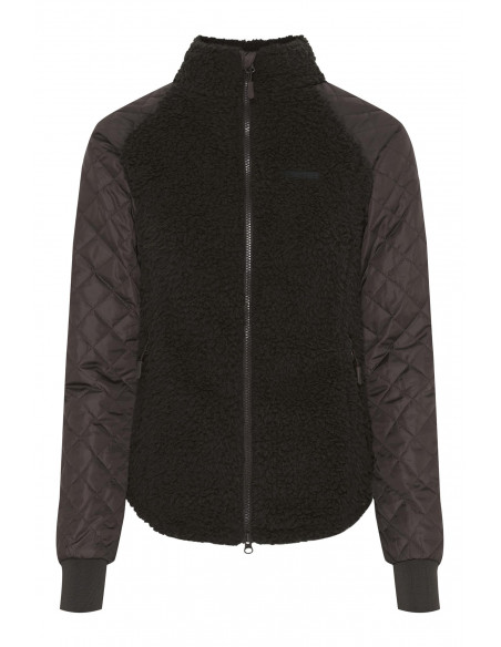 Equipage Lola mix zip jacka