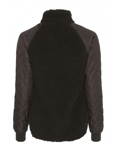 Equipage Lola mix zip jacka