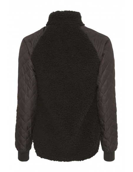 Equipage Lola mix zip jacka