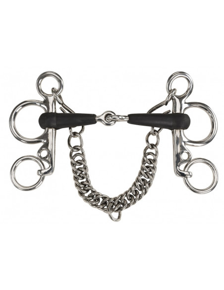 Pelham Gummi 2-delat