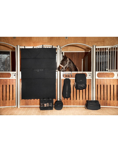 Catago Boxgardin Quiltad svart