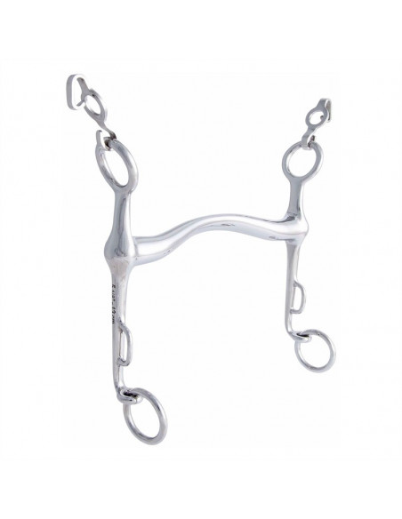 Stübben Stainless steel Fine Line Kandarbett