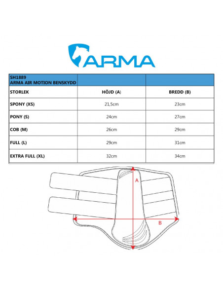 Arma Air Motion Benskydd