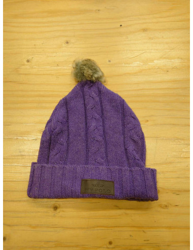 HV Polo Knitted Hat Lila