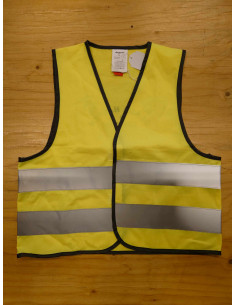 Reflexväst med Glada Hästen logga 2