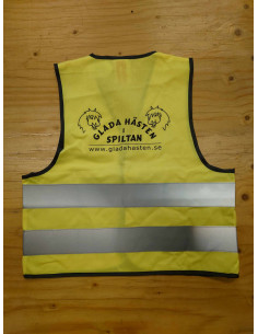 Reflexväst med Glada Hästen logga Barn 2