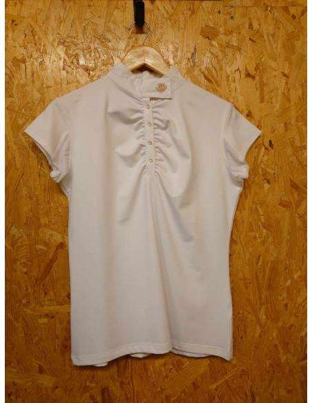 Mountain Horse Victoria topp Vit L