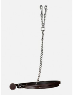 Dyón Lädergrimskaft med kedja WO 2m