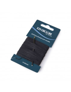 Shires EZI-Groom Flättråd med nål 15m 2