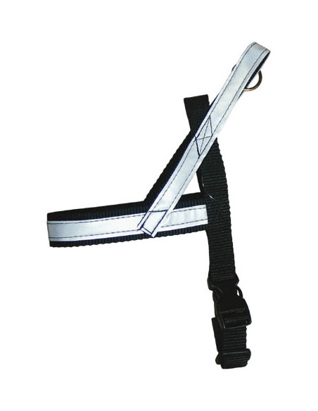 Hundreflexsele Silver