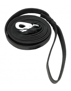 Läderkoppel BGB-hake 2m