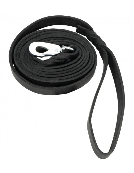 Läderkoppel BGB-hake 2m