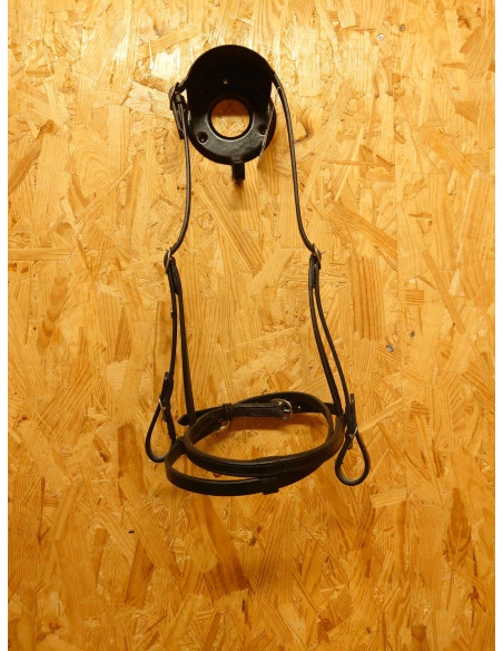 Jacson Iceland huvudlag med nosgrimma Svart