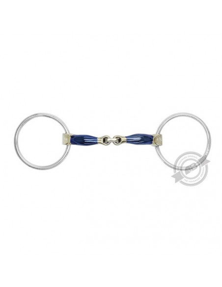 Bomber Loose ring Snaffle Link Lock Up
