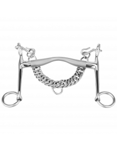 Sprenger Satinox kandarstång 12mm/7cm