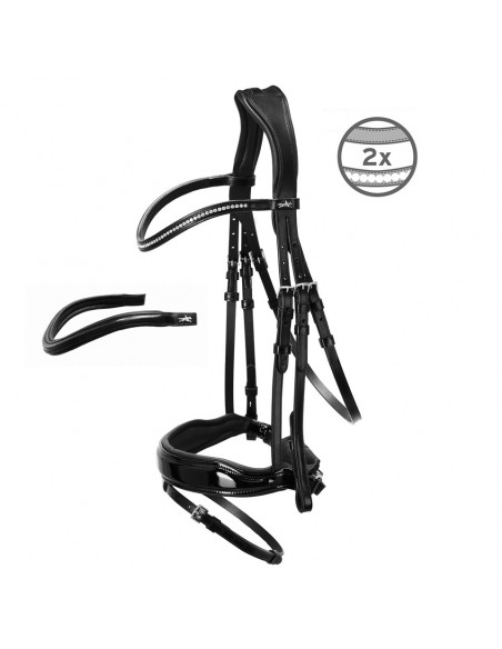 Schockemöhle Stanford Träns Lack