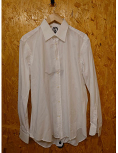 Equiline Leopol Herrskjorta Vit 41