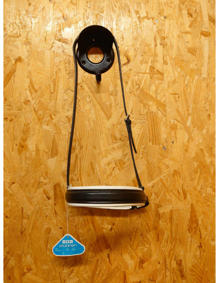 Stübben Dressyrnosgrimma Svart/Vit Full