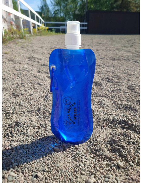 Vattenflaska Glada Hästen hopvikbar