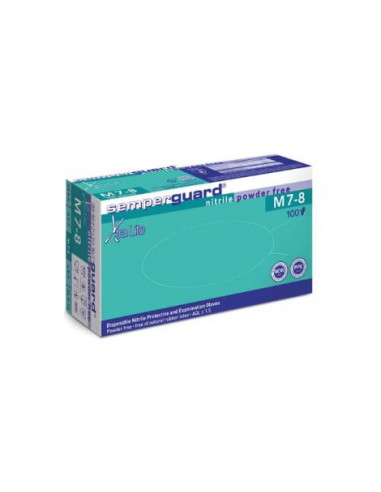 Nitrilhandske M 100/fp