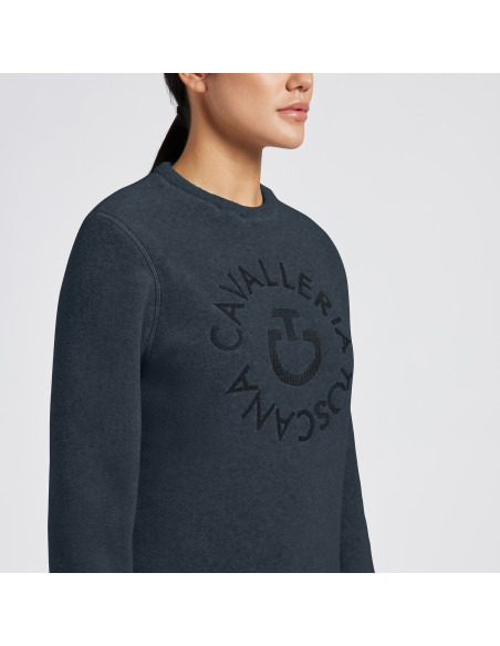Cavalleria Toscana Fleece Crew Neck Pullover