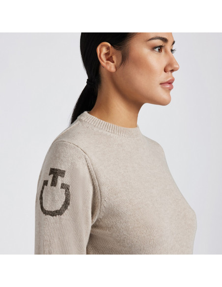 Cavalleria Toscana Pure Wool Crew Neck Sweater