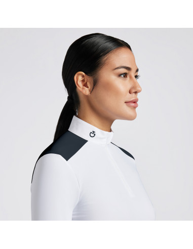 Cavalleria Toscana L/S Jersey Fleece Comp Shirt