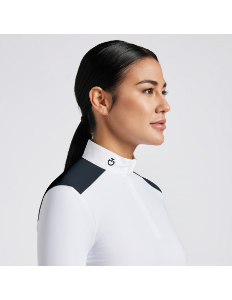 Cavalleria Toscana L/S Jersey Fleece Comp Shirt