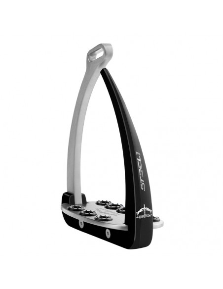 Veredus Vita säkerhets-stigbygel Svart/Silver