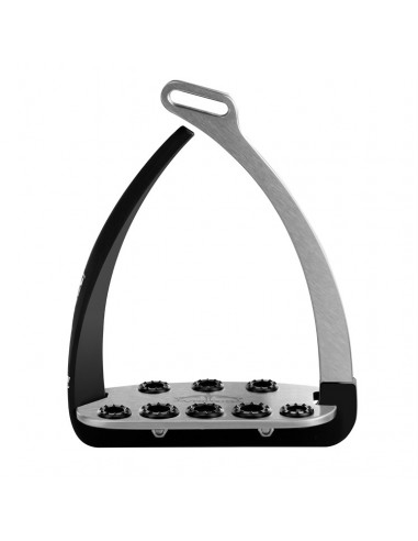 Veredus Vita säkerhets-stigbygel Svart/Silver