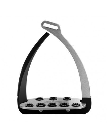 Veredus Vita säkerhets-stigbygel Svart/Silver