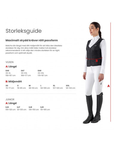 Equiline Xcudo EA6 Ryggskydd