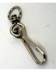 Hake med Swirvel längd: 10cm Inner: 14mm